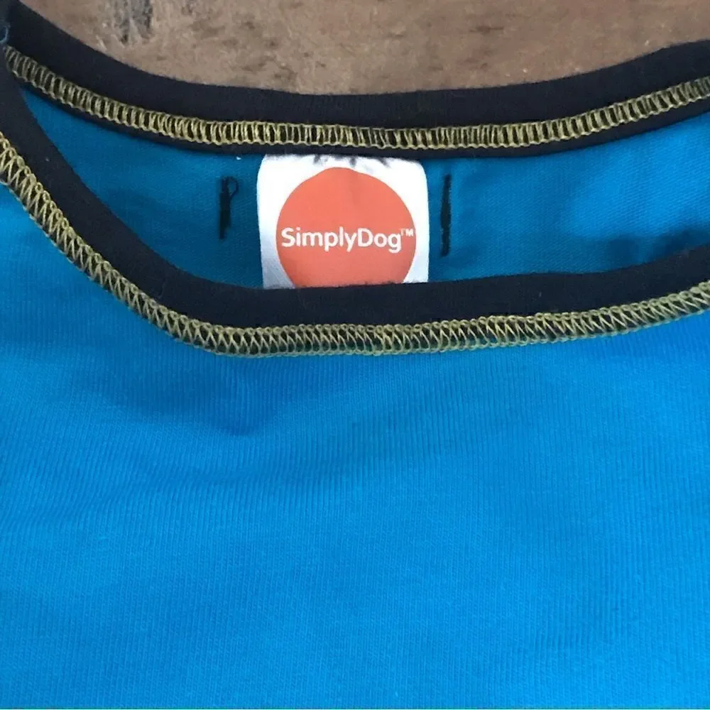 Simply Dog Pup Rock Shirt Size S